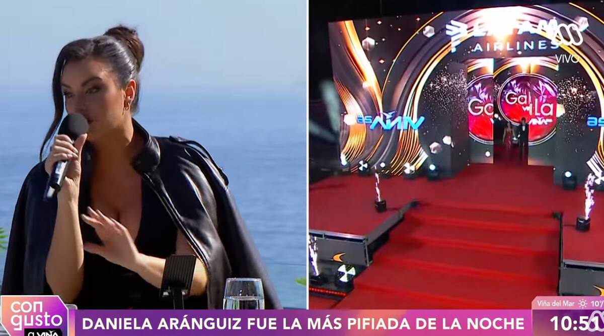La reina de belleza se lanzó contra Daniela Aránguiz.