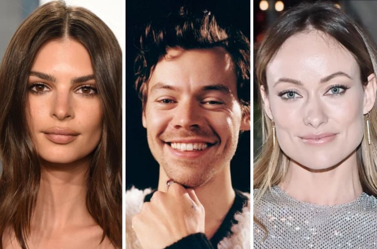 Emily Ratajkowski arrepentida por el beso con Harry Styles, habría "pedido perdón” a Olivia Wilde