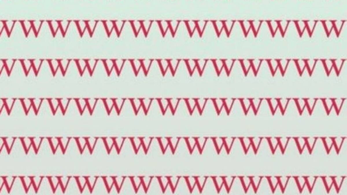 Acertijo visual: Encuentra la letra V en tan sólo 15 segundos