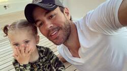 Ella es Mary la hija menor de Enrique Iglesias y Anna Kournikova