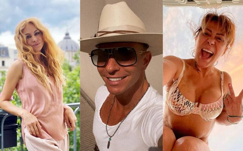 Erik Rubín  Cibernautas reviven el pleito por el cantante entre Paulina Rubio y Alejandra Guzmán  - Créditos: Instagram