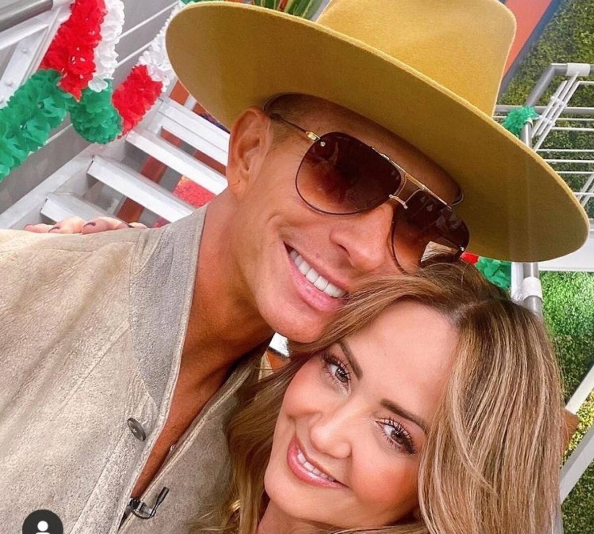 Erik Rubín y su esposa Andrea Legarreta El cantante encontró el amor - Créditos: Instagram: @erikrubinfans