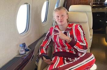 Erling Haaland impresiona a sus fanáticos con su nuevo look