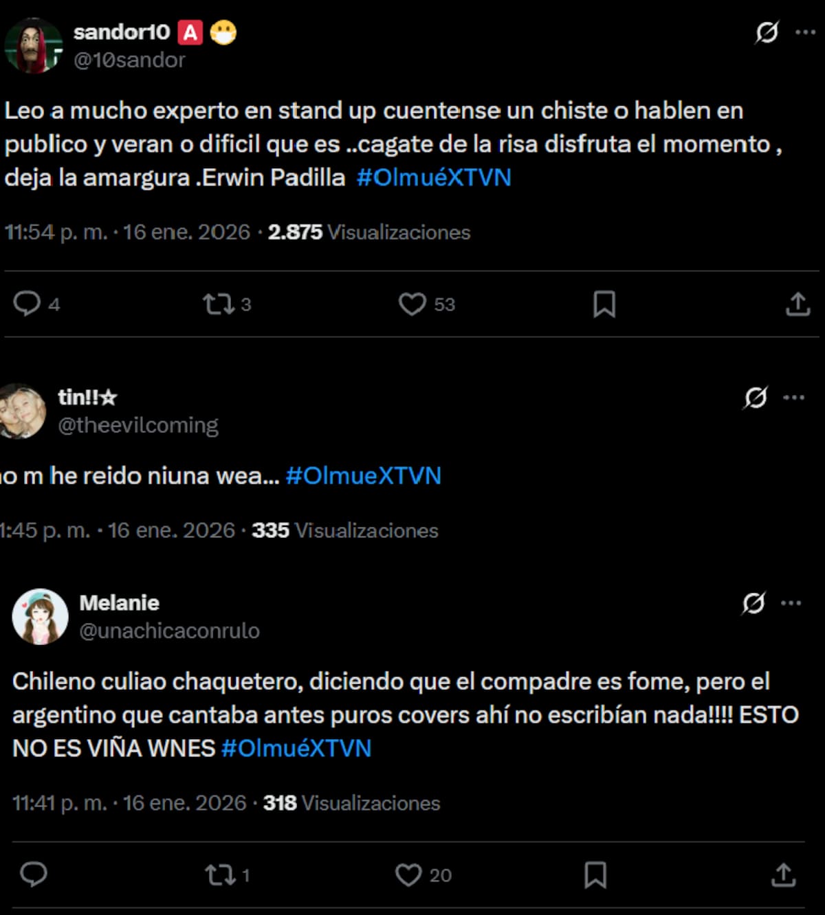 Memes y reacciones que dejó su rutina en Olmué 2026.