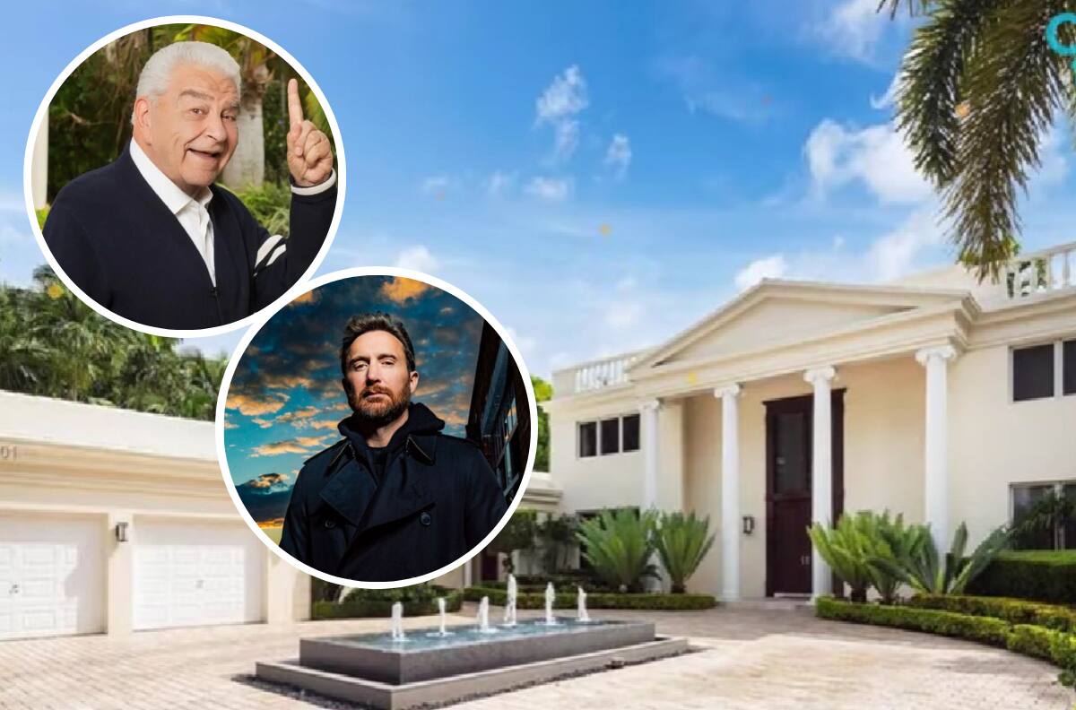Así es la lujosa mansión que David Guetta le compró a Don Francisco más de 60 millones de dólares