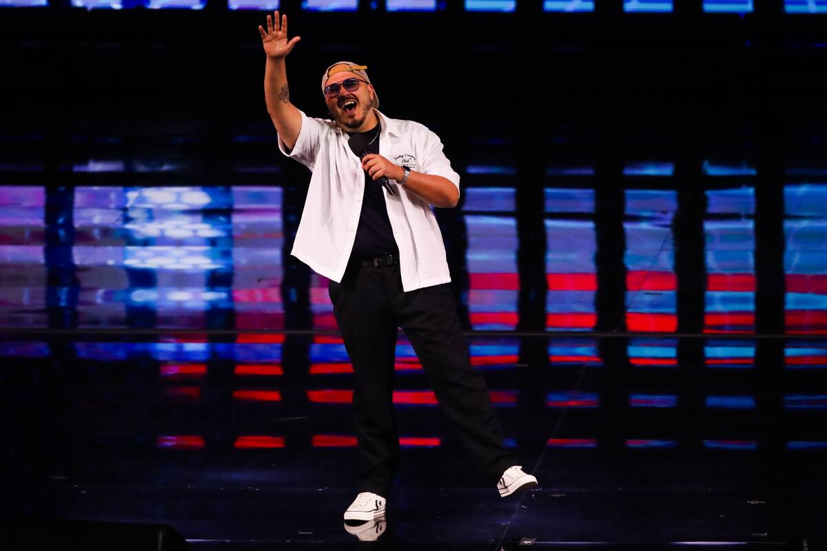 En el Festival de Viña. Foto. Agencia Aton