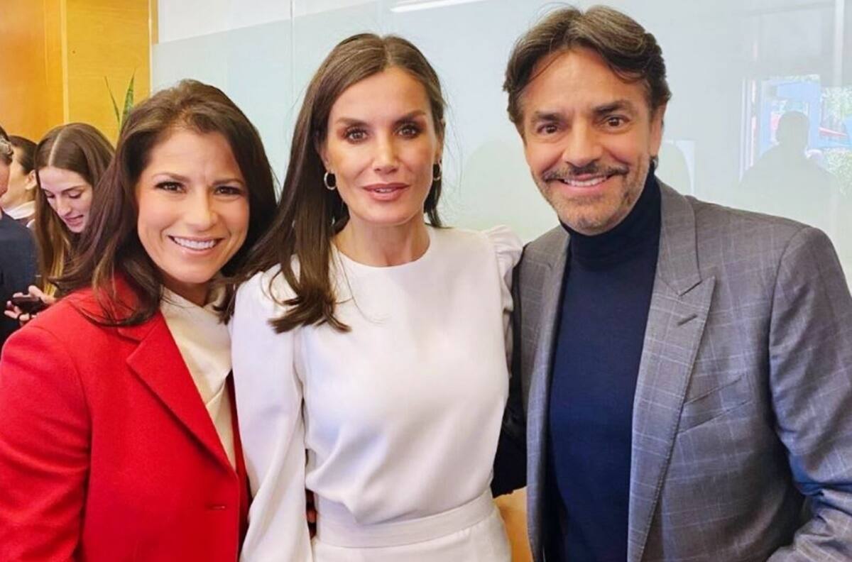 Eugenio Derbez y Alessandra Rosaldo presumen su encuentro con la reina Letizia: "Un verdadero honor"