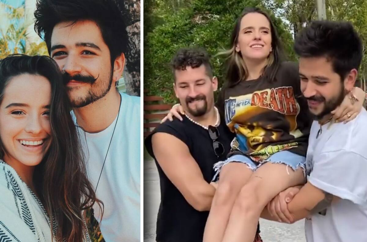 Captan a Evaluna sin caminar y Camilo la tiene que cargar