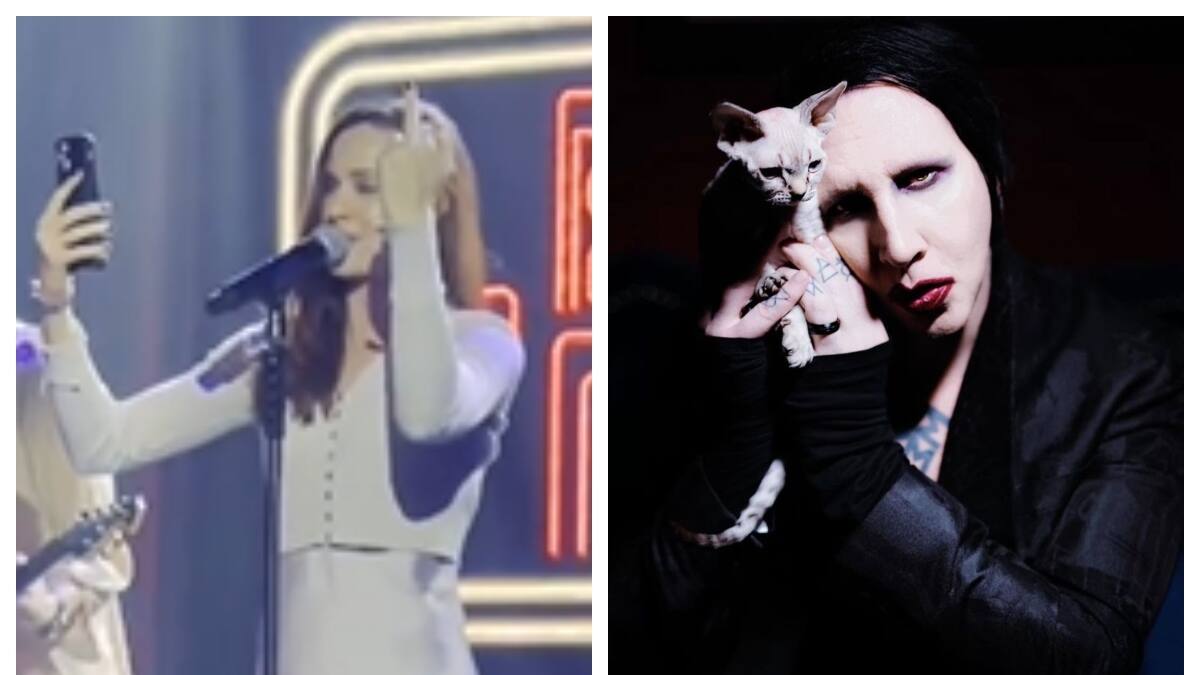 Sin filtro: Evan Rachel Wood dedicó sutil mensaje a Marilyn Manson tras aparecer en listening party de Kanye West