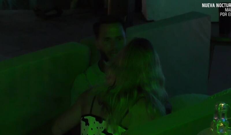 La intensa discusión de Fabio Agostini y Gabrieli Moreira.