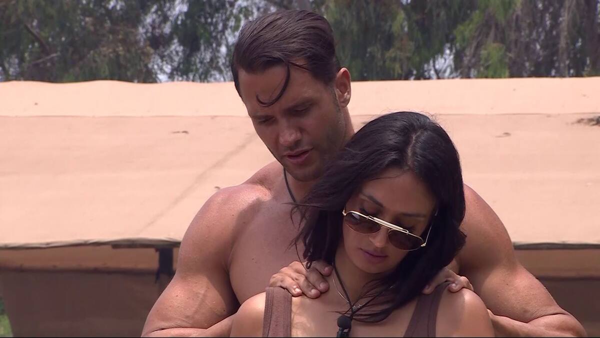 Fabio Agostini y Pamela Díaz cada vez más cerca en "Tierra Brava"