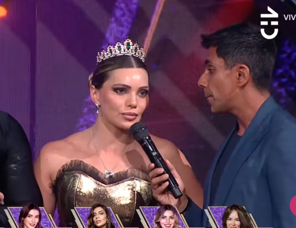 La modelo se enfrentó con todo a la maestra Edymar Acevedo.
