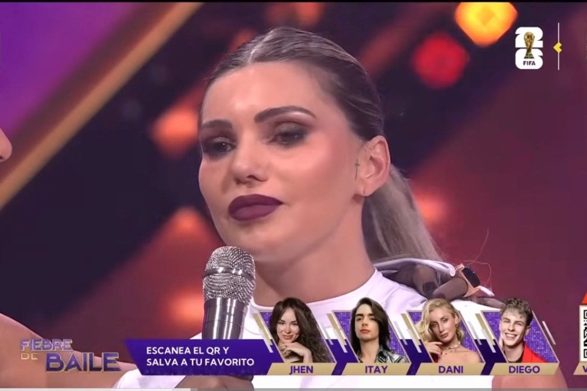 Se sinceró en Fiebre de Baile.
Foto: Captura CHV