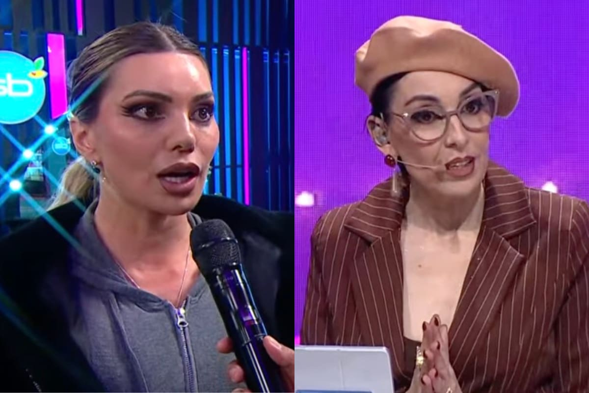 La rubia se enfrentó con todo a la bailarina clásica.