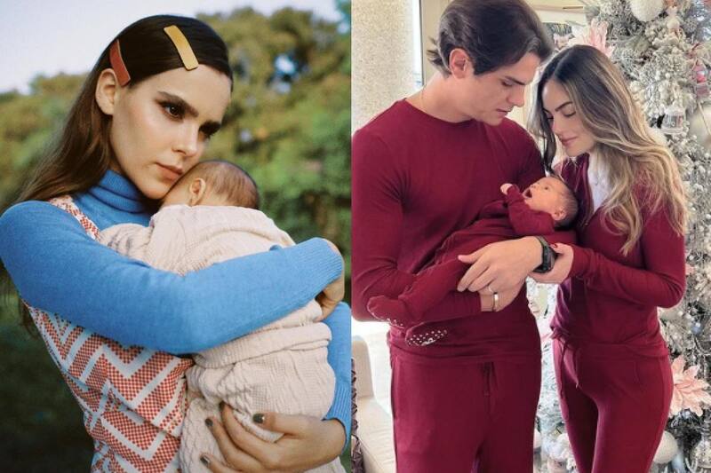 Famosas que fueron mamás en este 2021 Yuya, Ximena Navarrete, Valentina Ferrer y más famosas dieron la bienvenida a sus bebés este año. - Créditos: Instagram