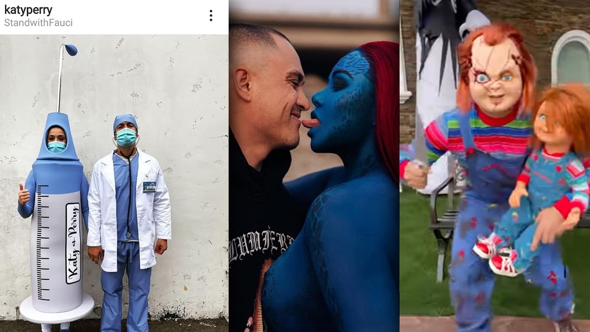 ¡Estos disfraces están de película! Conoce a los famosos más creativos en Halloween