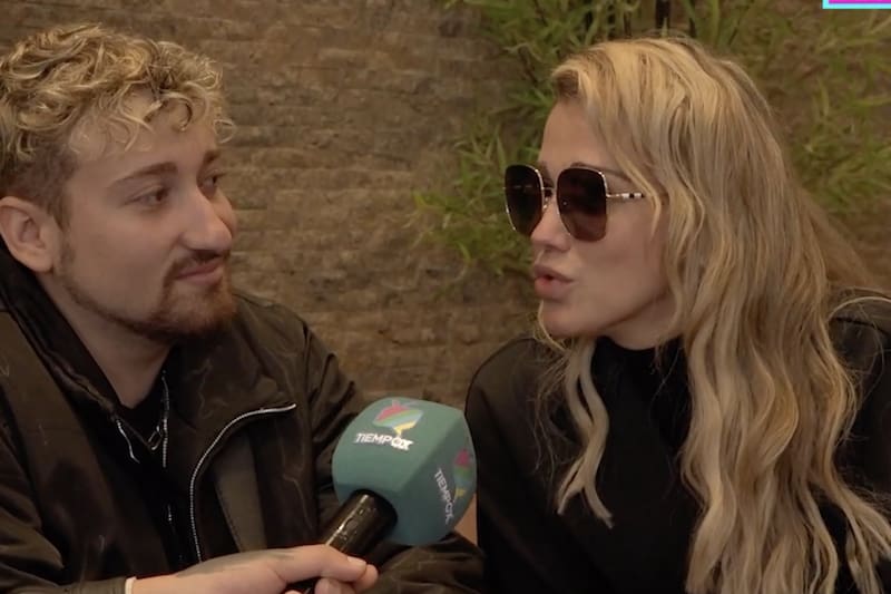 Fanny Lu y Teo Los artistas estuvieron con TiempoX. - Créditos: Video TiempoX