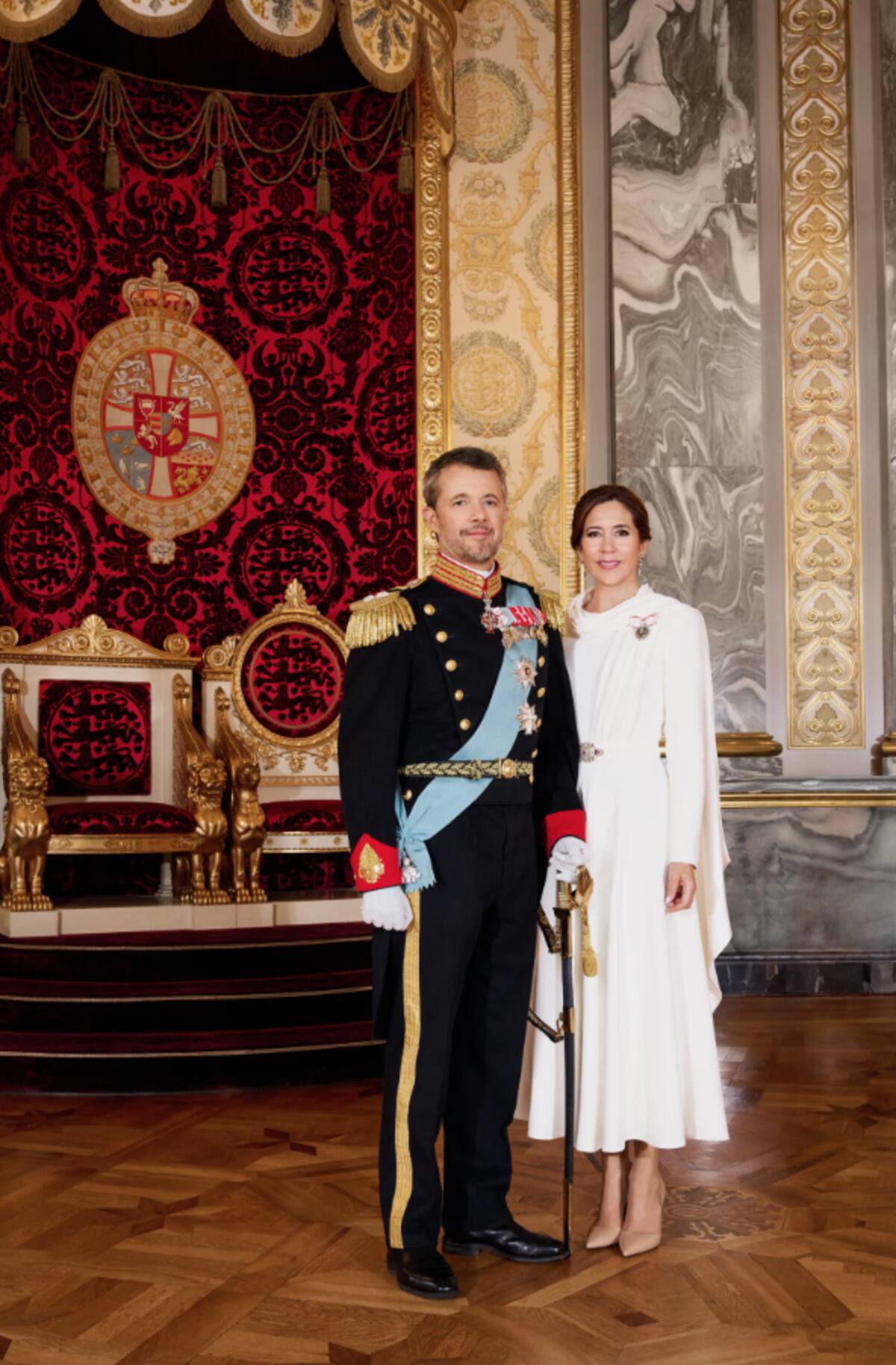 Federico y Mary de Dinamarca en sus primeras fotos como reyes.