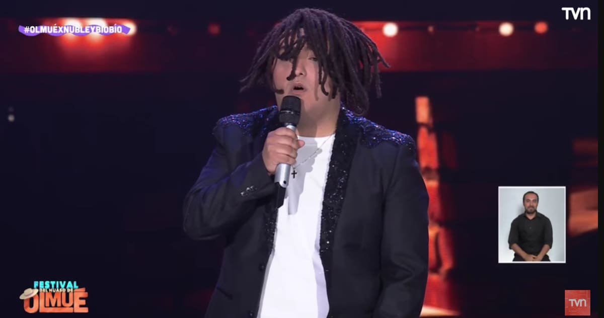 Así fue la imitación a Pablo Chill-E en Olmué 2026.