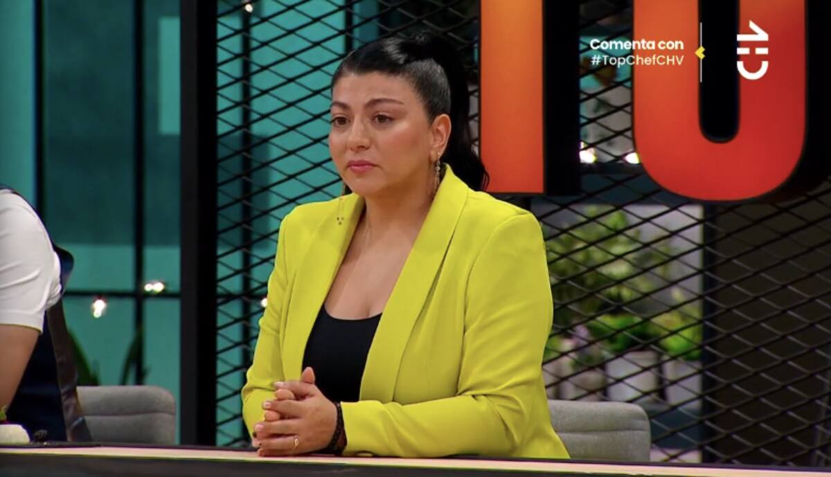 Fernanda Fuentes se emocionó hasta las lágrimas.