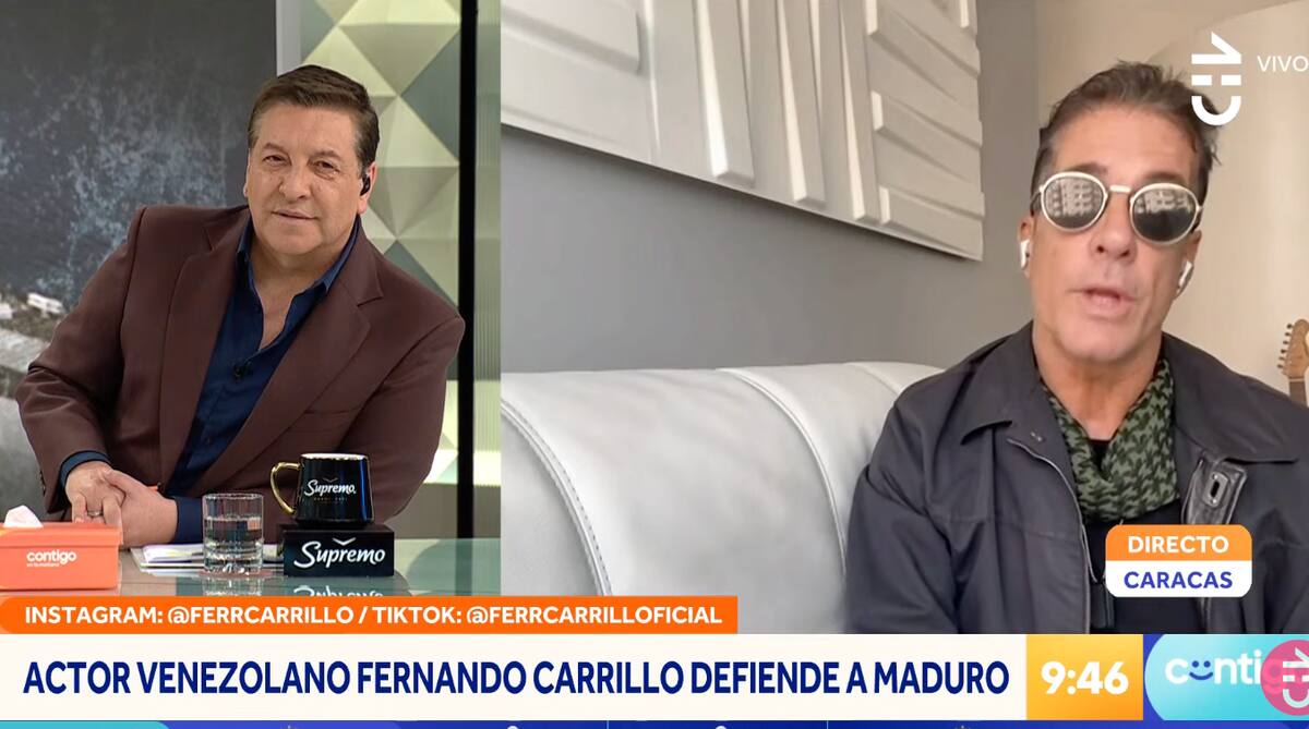 El actor venezolano arremetió contra el Puma Rodríguez.