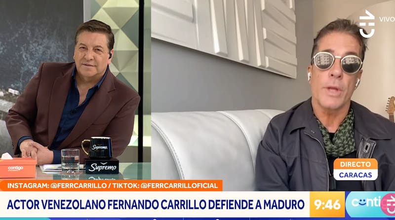 El actor venezolano arremetió contra el Puma Rodríguez.