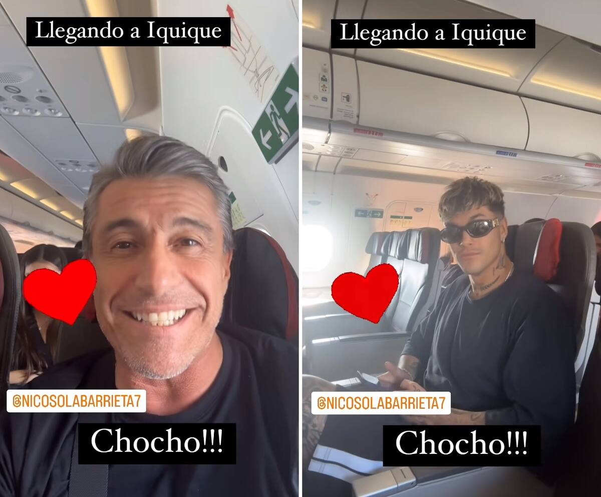 Fernando Solabarrieta y Nicolás Solabarrieta no descartan compartir juntos en un evento. Créditos: Instagram