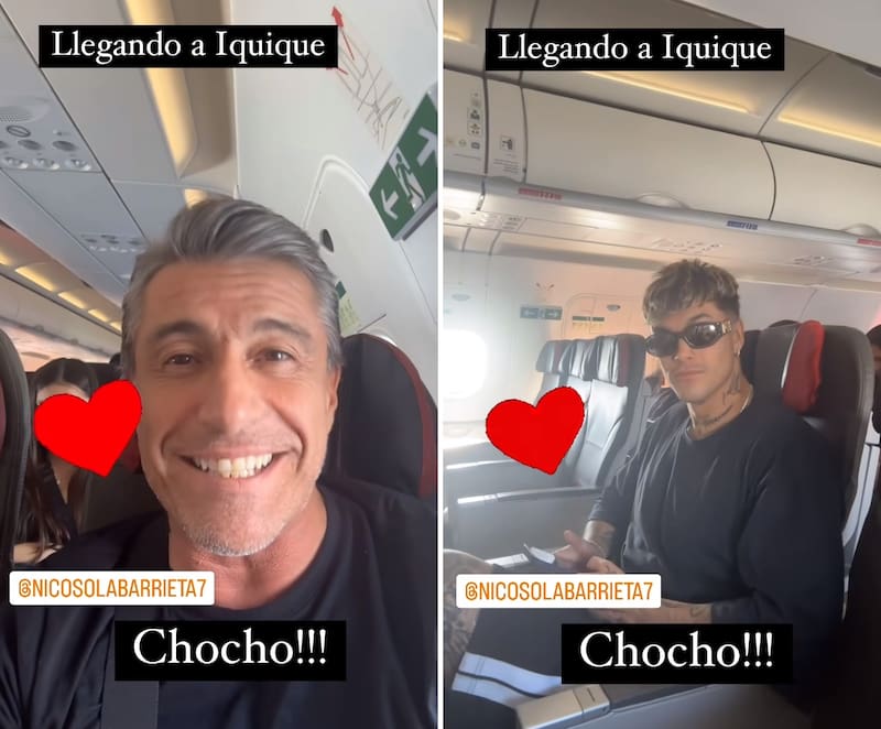 Fernando Solabarrieta y Nicolás Solabarrieta no descartan compartir juntos en un evento. Créditos: Instagram