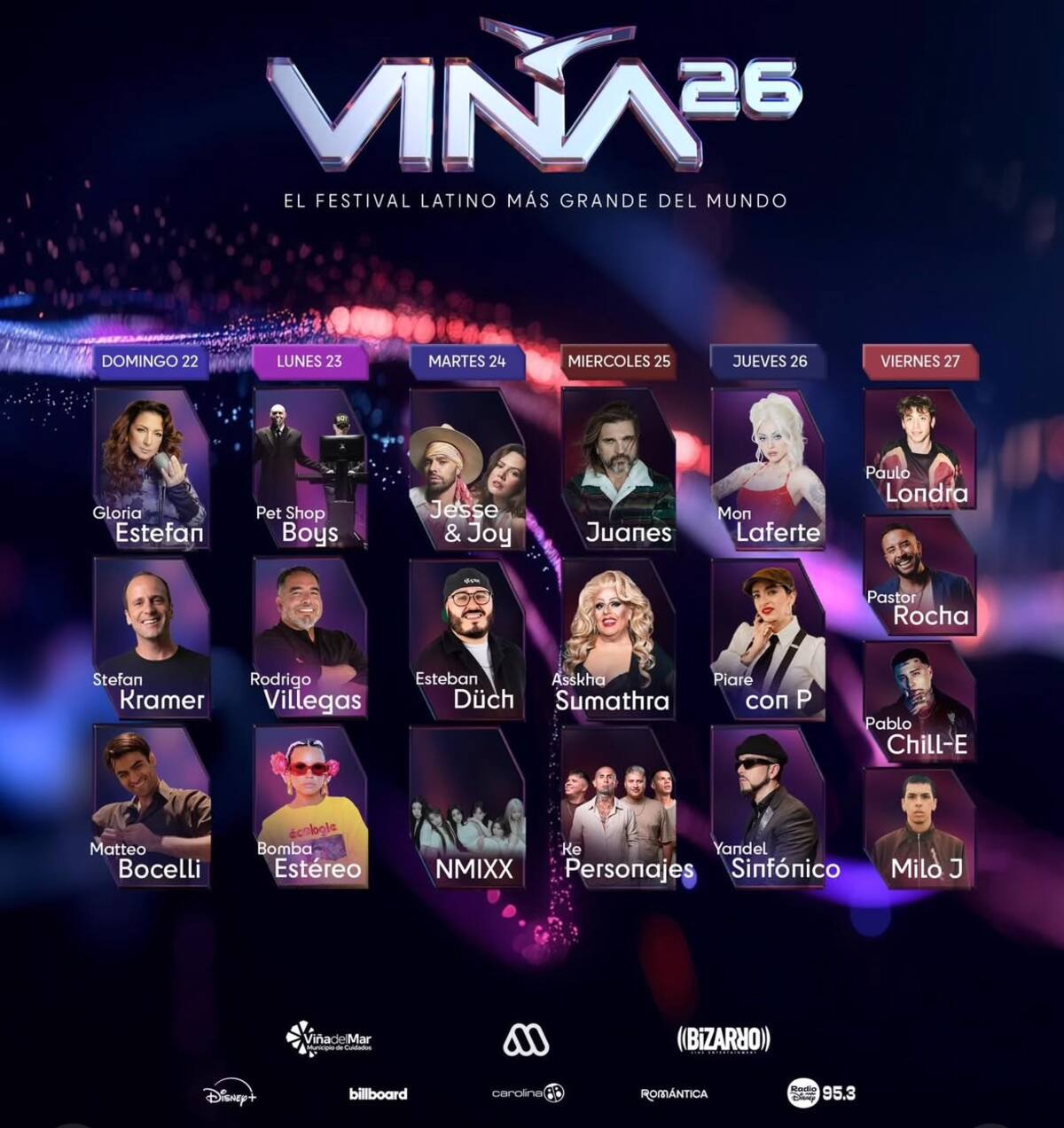 Revisa la parrilla programática diaria.