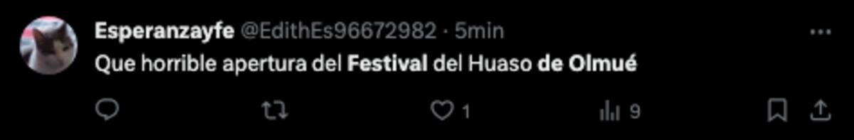 Críticas que recibió la apertura del Festival del Huaso de Olmué 2024.