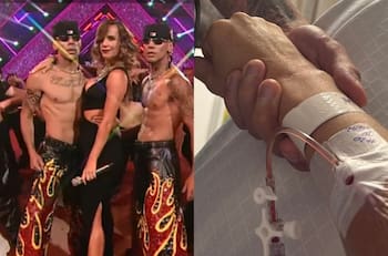Polémica participante de Fiebre de Baile alerta por su estado de salud: subió foto desde la clínica