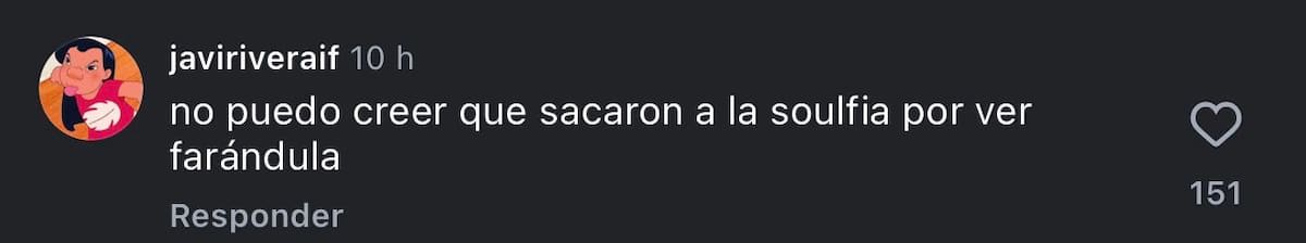 Y las duras críticas del público a Gala Cardirola.
Foto: Instagram