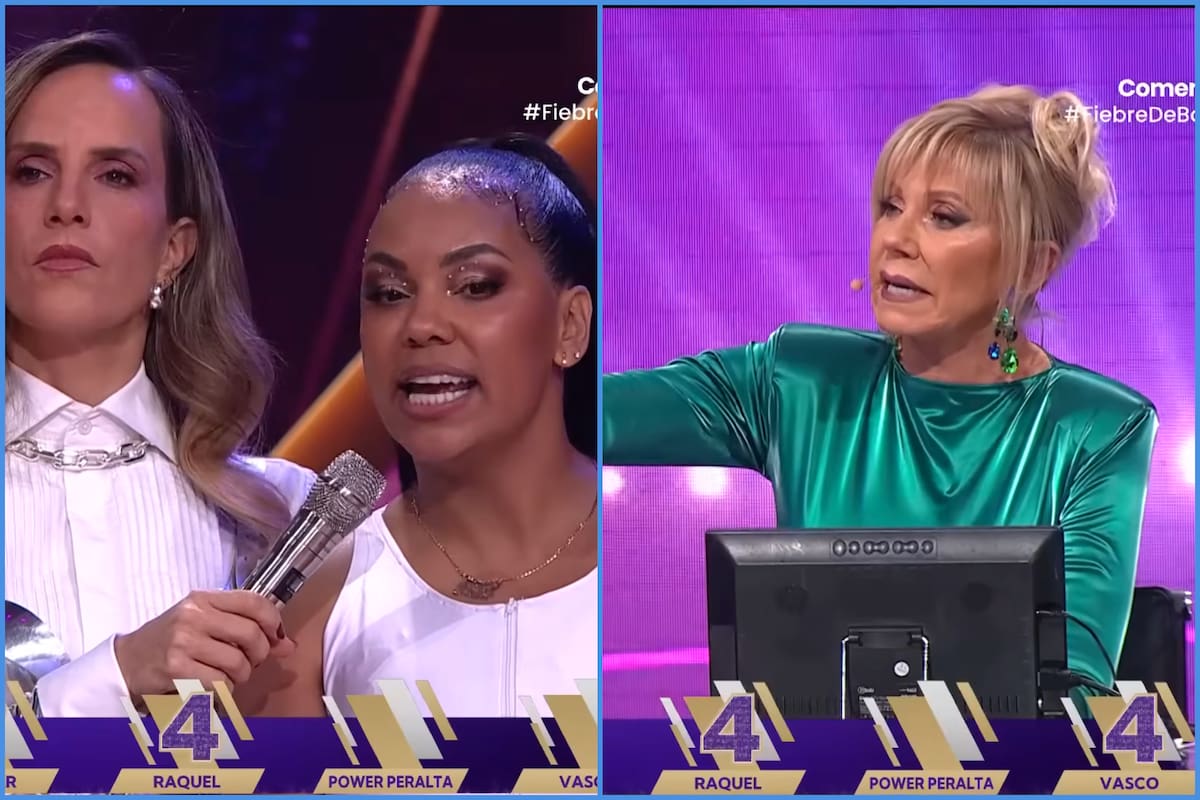 El feroz cruce en vivo entre Betsy Camino y Raquel Argandoña. Foto: Reproducción CHV.