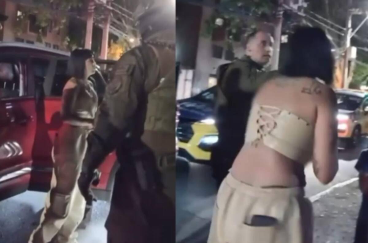 La cantante fue detenida el sábado 25 de octubre. (Créditos: Canal 13).