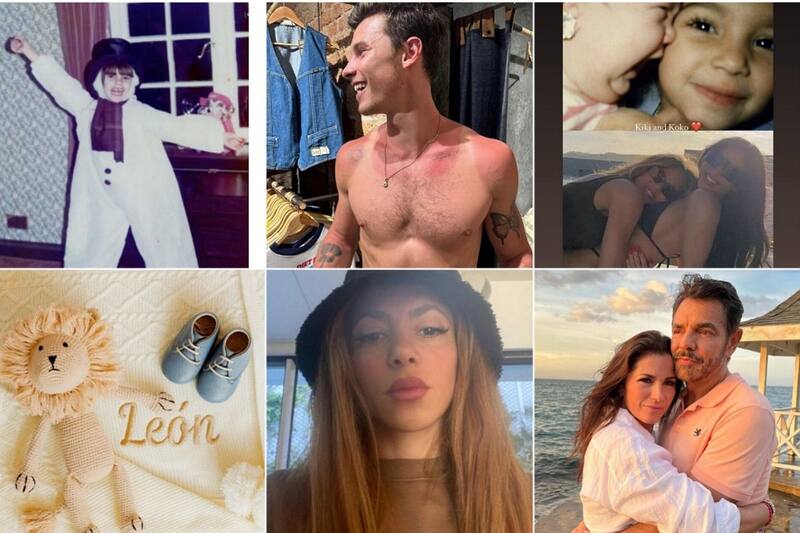Fotos de famosos Las celebridades compartieron con sus seguidores varias sorpresas durante la semana.  - Créditos: Instagram