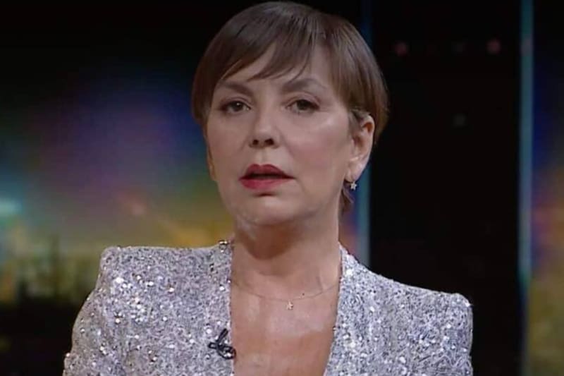 La animadora respondió a Sergio Rojas.