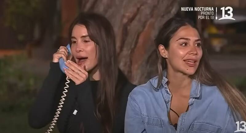 Fran Undurraga en la actividad de "Radio Tierra Brava". Créditos: Pantallazo Canal 13