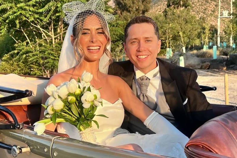 le mandó un fuerte palo a su expareja.