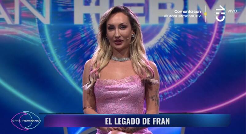 Francisca Maira le dejó un mensaje a Jennifer Galvarini. Foto: CHV.