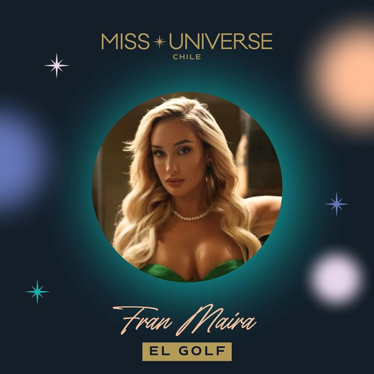 Francisca Maira consiguió ser candidata a Miss Universo Chile 2024 tras postularse vía online.