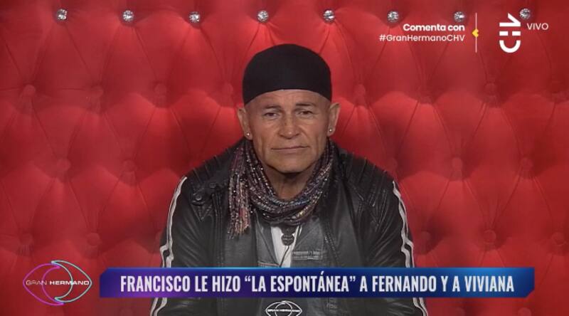 Francisco Arenas realizó la nominación espontánea a Fernando Altamirano y Viviana Acevedo. Foto: CHV.