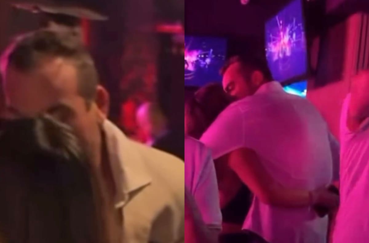 VIDEO | A los besos y sin esconderse: filtran romántico registro de Francisco Kaminski con su nueva polola