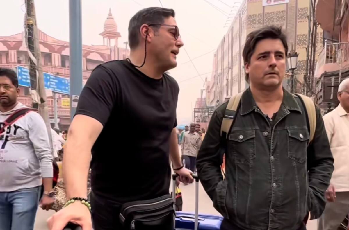 "Cuidado concha...": Pancho Saavedra y Jorge Zabaleta casi sufren fuerte accidente en India