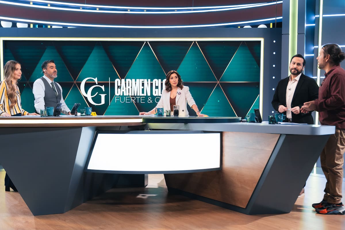 Sacan a integrante del programa de Carmen Gloria Arroyo a solo cuatro días del estreno. Foto: Mega.