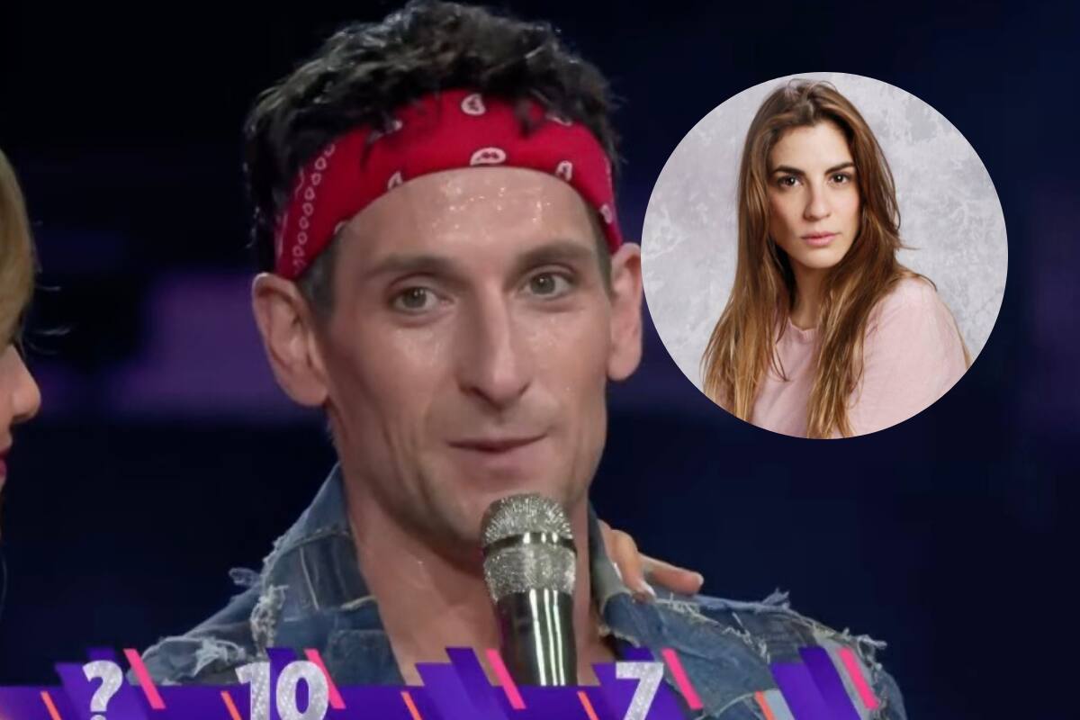 El actor le dedicó su baile a su hija y a Carmen Zabala.