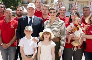 Príncipes Gabriella y Jacques de Mónaco derrochan simpatía en evento histórico del Principado