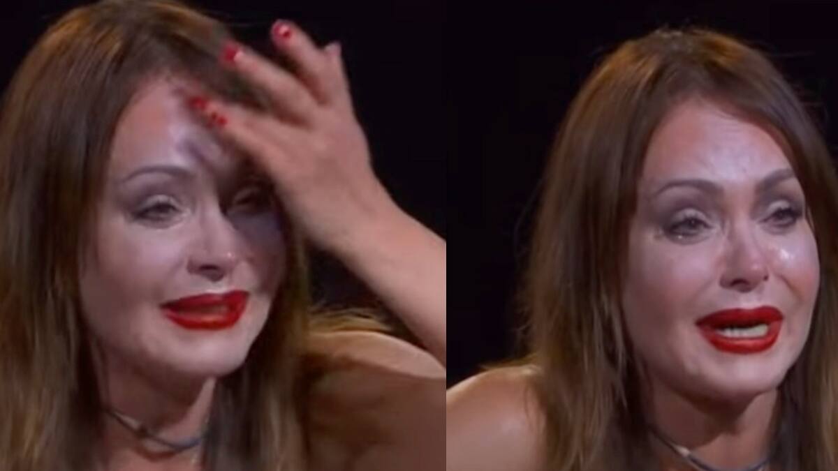 Gaby Spanic rompe en llanto al hacer videollamada con su hijo