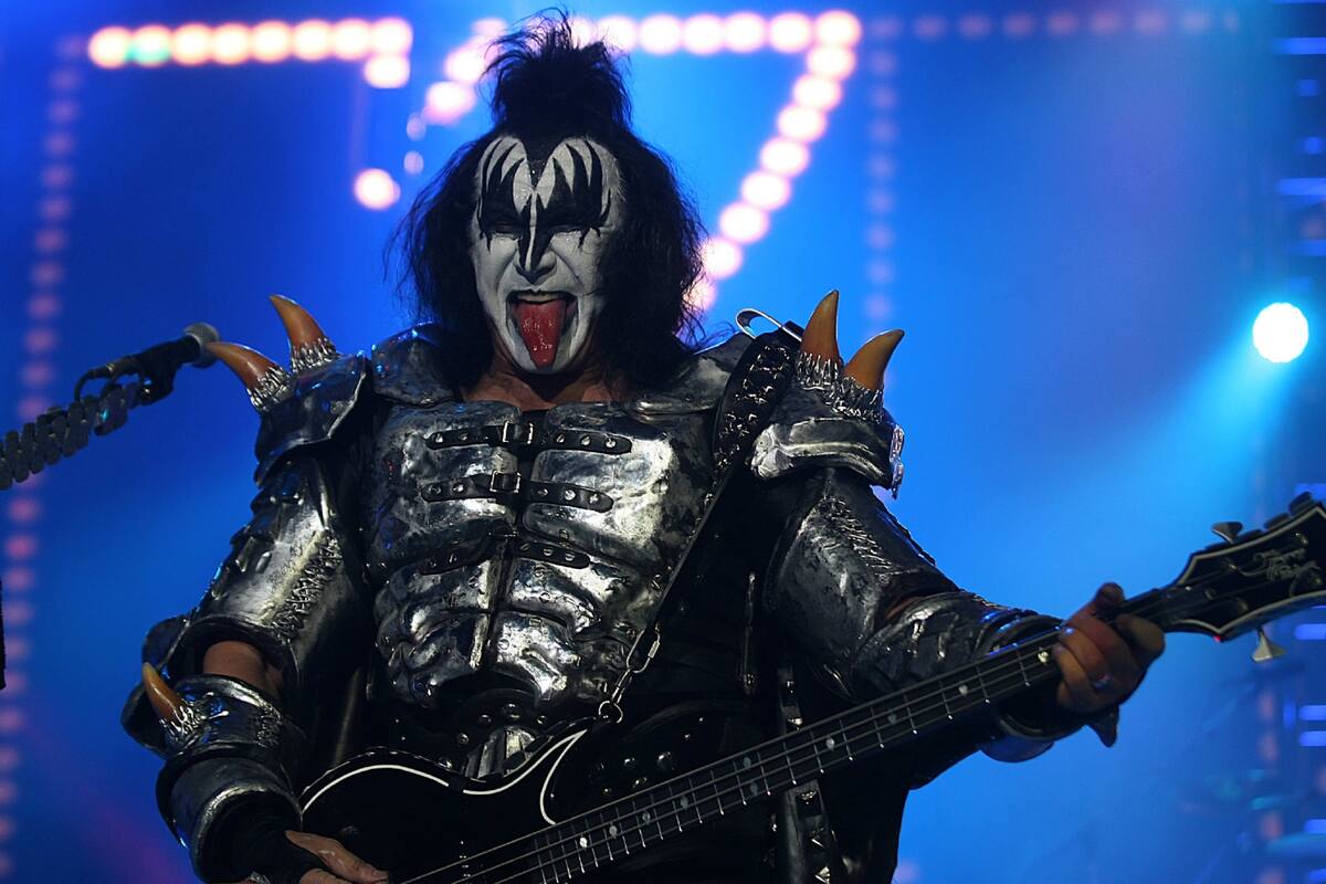 Gene Simmons en Chile - Créditos: Aton