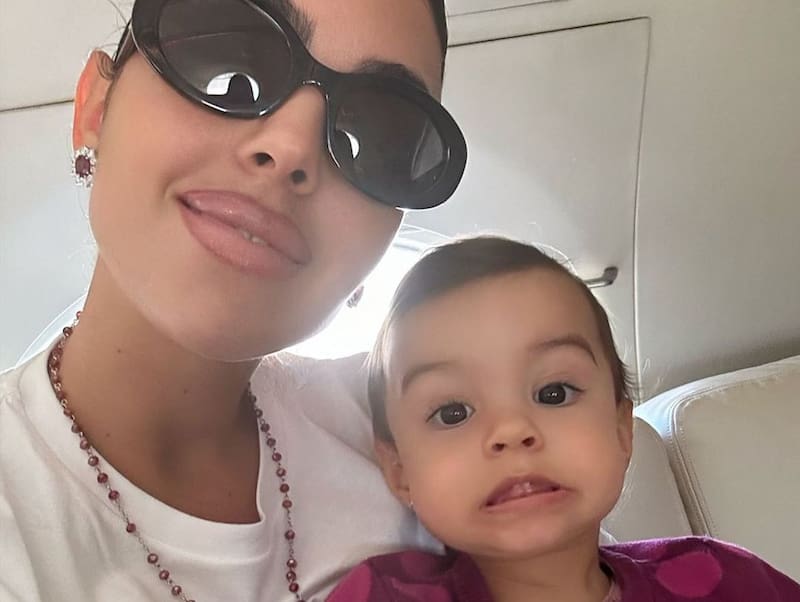 La modelo compartió su lujoso plan familiar.