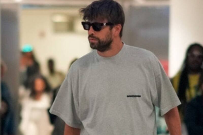 Gerard Piqué llegó a Miami recientemente para visitar a sus hijos y ahí fue captado con una mujer   - Créditos: Instagram